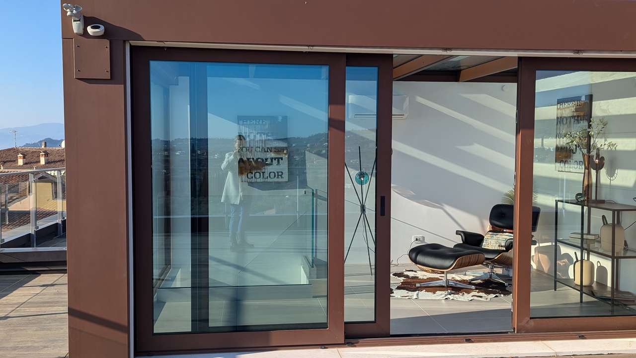Bardolino Neubau Luxus 3-ZI-Penthouse (App.5) Dachterrasse Blick Gardasee, Solar, Fahrstuhl, Garage,