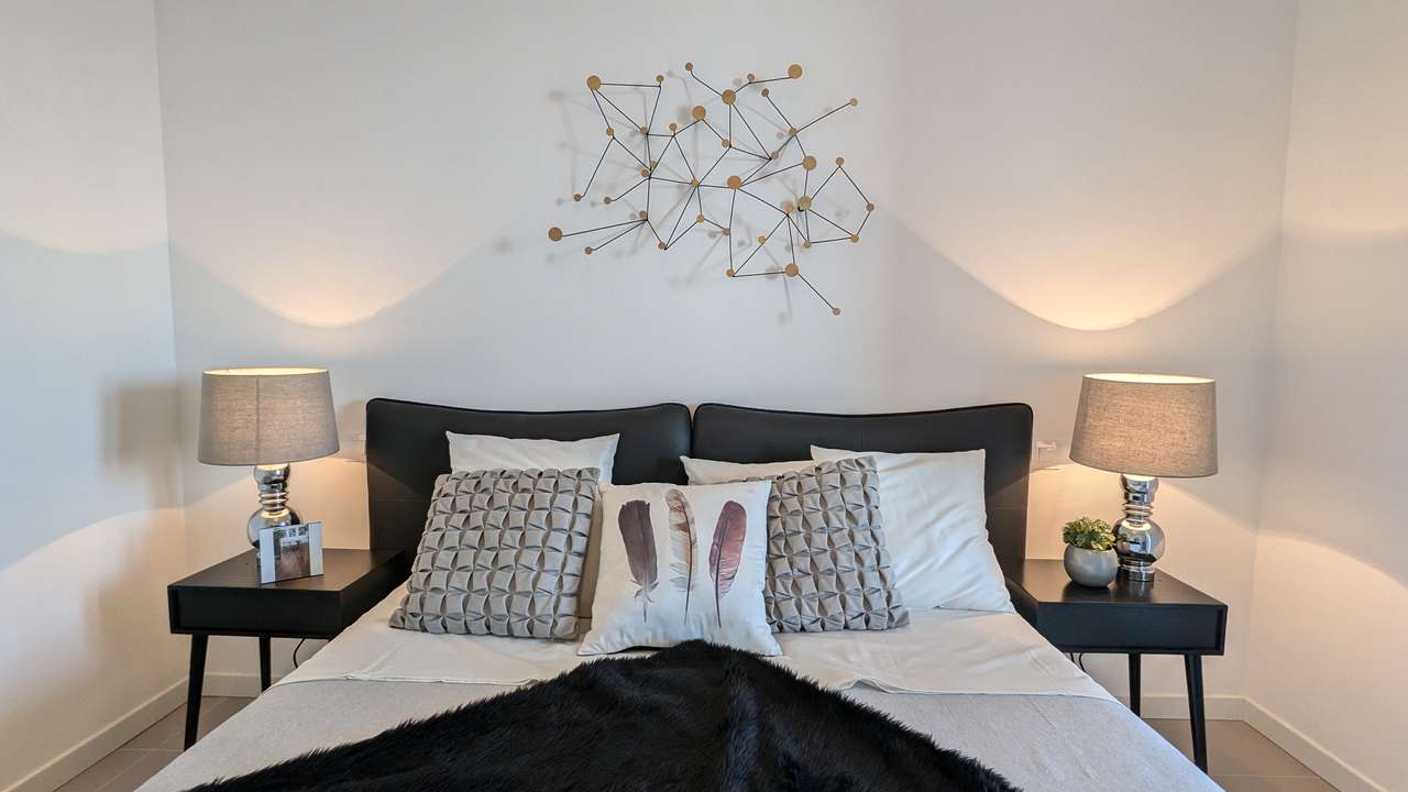 Bardolino Neubau (fertig!) Luxus 4-ZI-Wohnung (App.1) mit Garten, Fahrstuhl, Garage, Pool