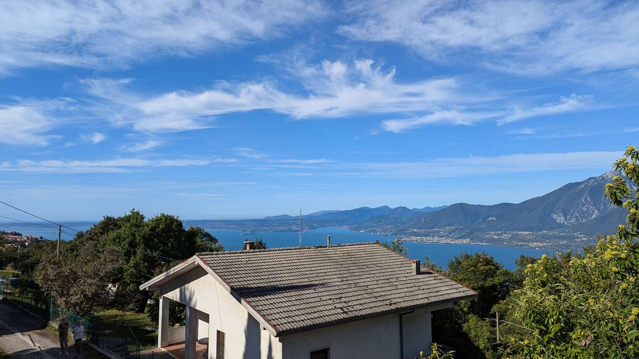 Villa mit Panoramablick Gardasee im Rohbau San Zeno di Montagna (Ausbauhaus)