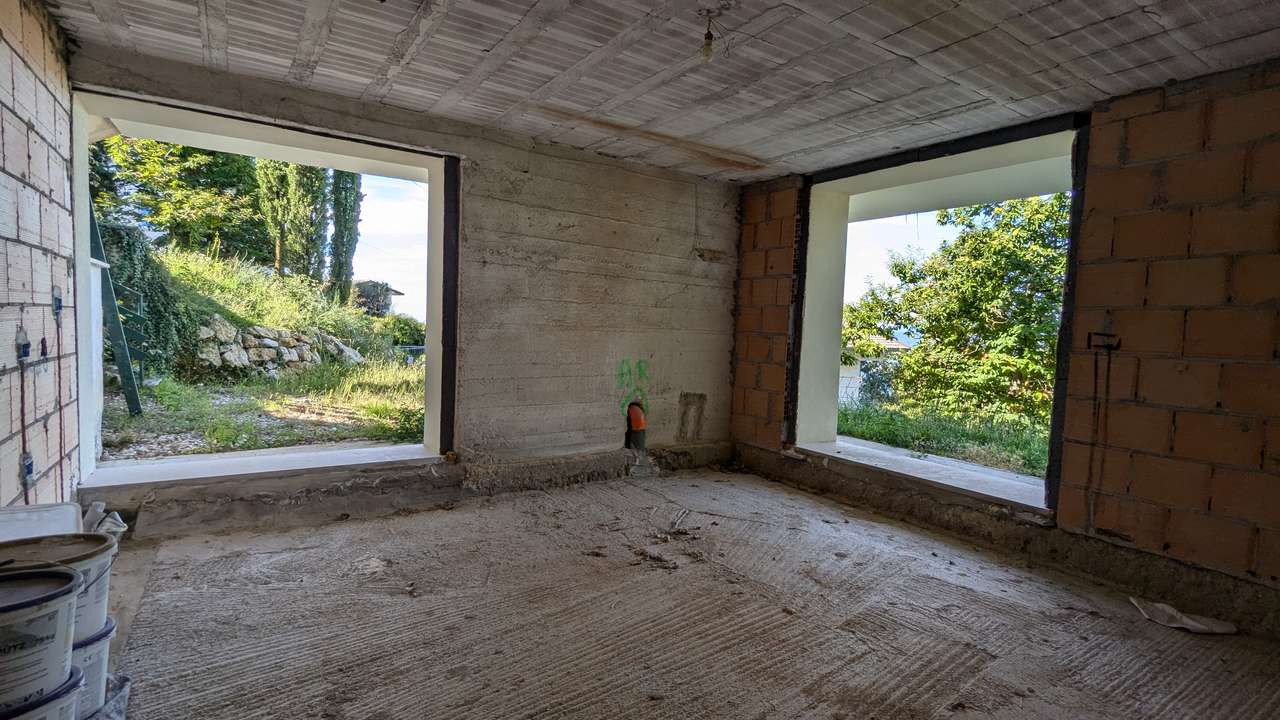 Villa mit Panoramablick Gardasee im Rohbau San Zeno di Montagna (Ausbauhaus)