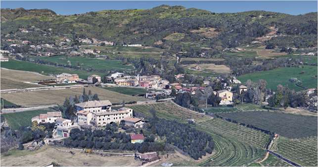Rustico mit 8000qm Land, Olivenbäume, Fernblick zum Ausbau