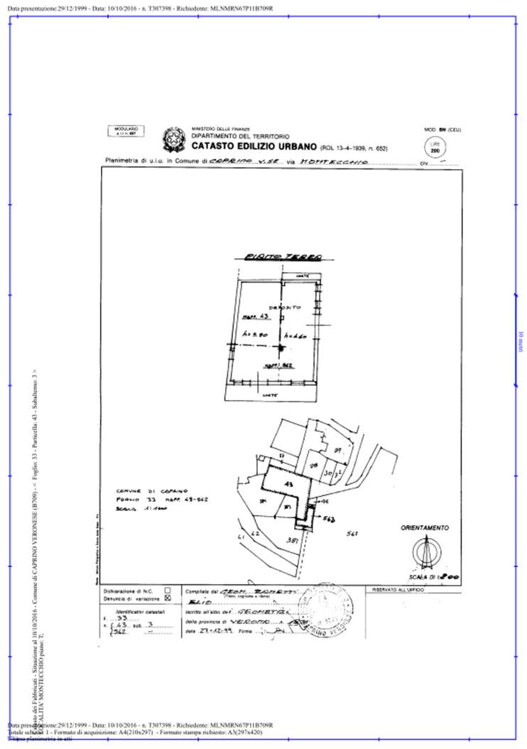 Rustico mit 8000qm Land, Olivenbäume, Fernblick zum Ausbau