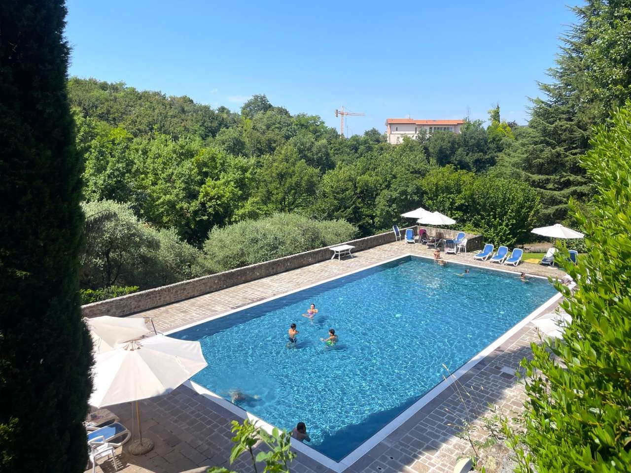 Villetta in Murlongo Costermano Gardasee mit Pool und Tennis