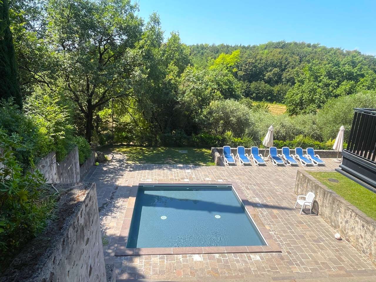 Villetta in Murlongo Costermano Gardasee mit Pool und Tennis