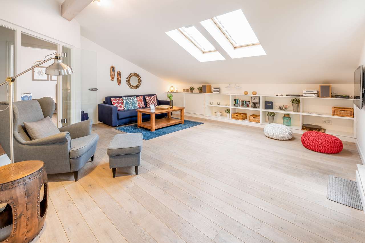 Traumwohnung FeWo Penthouse in Binz Dachterrasse in 2.Reihe