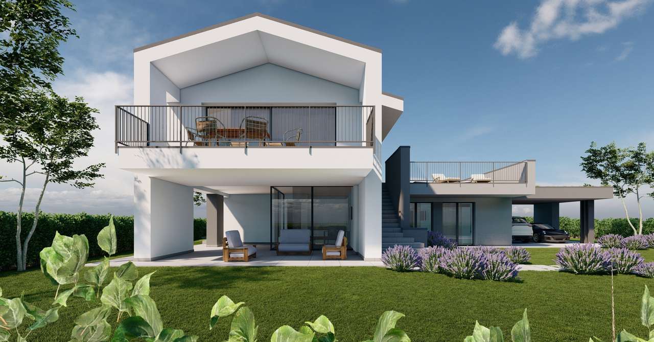 Panorama Villa Bellavista Bardolino Gardasee Klimahaus A