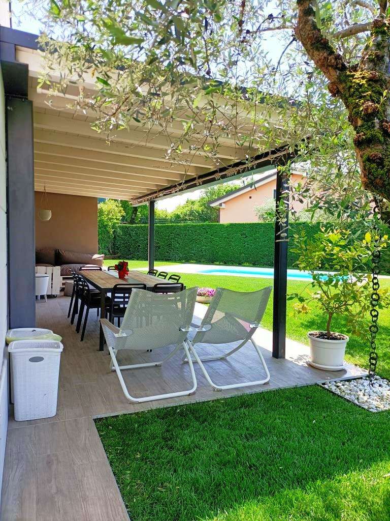 4 Zi.- Villa mit Pool, traumhafter Garten, Klima, Solar, Carport, Castion am Gardasee