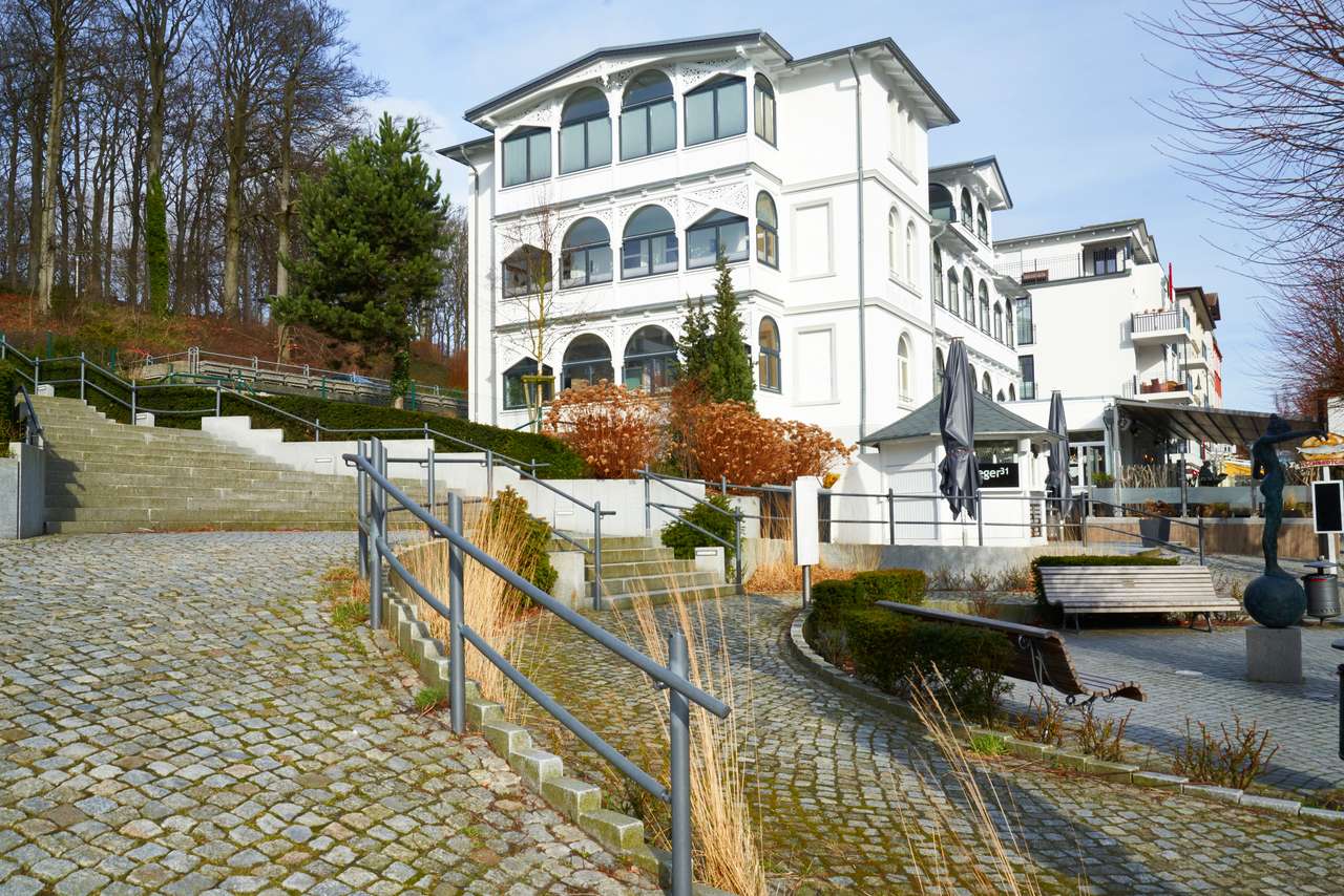 Traum FeWo Sellin Rügen Bäderstil Wintergarten Bestlage Wilhelmstrasse saniert, möbliert