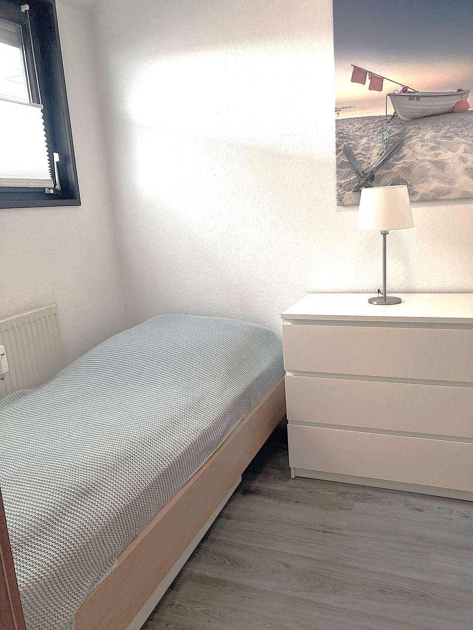 Ihre schicke DG-Ferienwohnung nur 200m zum Strand erwartet Sie mit sonniger Terrasse