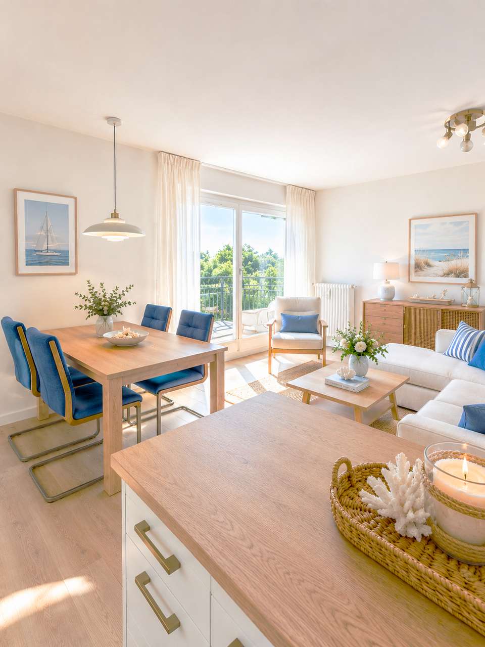 Ihre neue Wohnung am Strand mit großer Loggia erwartet Sie