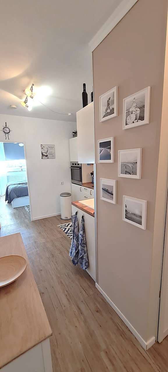 Ihre 3 Zi. Ferienwohnung im 7.OG nur 100m zum Strand, Balkon, bezugsfertig möbliert
