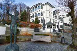 Haus am Meer im Herbst Haus am Meer im Herbst