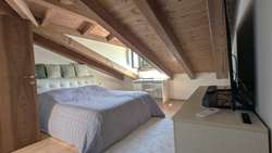 Schlafzimmer im DG mit Dachgau Schlafzimmer im DG mit Dachgau
