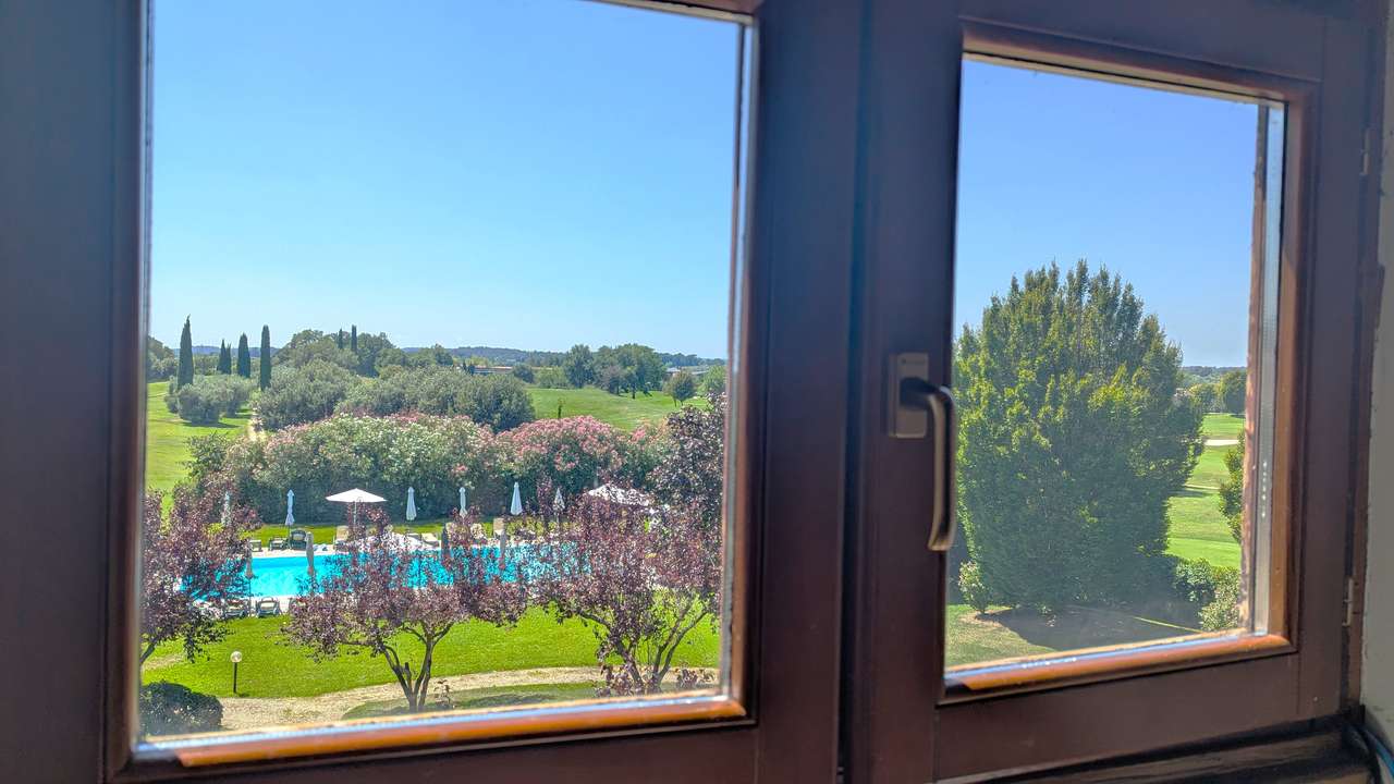 Ausblick vom Schlafzimmer Ausblick vom Schlafzimmer