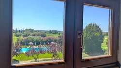 Ausblick vom Schlafzimmer Ausblick vom Schlafzimmer