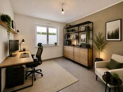 Buero-Schlafzimmer-Wohnbeispie Buero-Schlafzimmer-Wohnbeispie