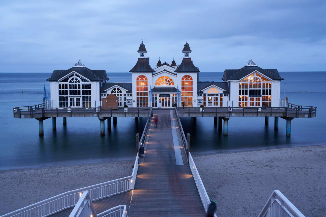 Seebrücke bei Nacht Seebrücke bei Nacht